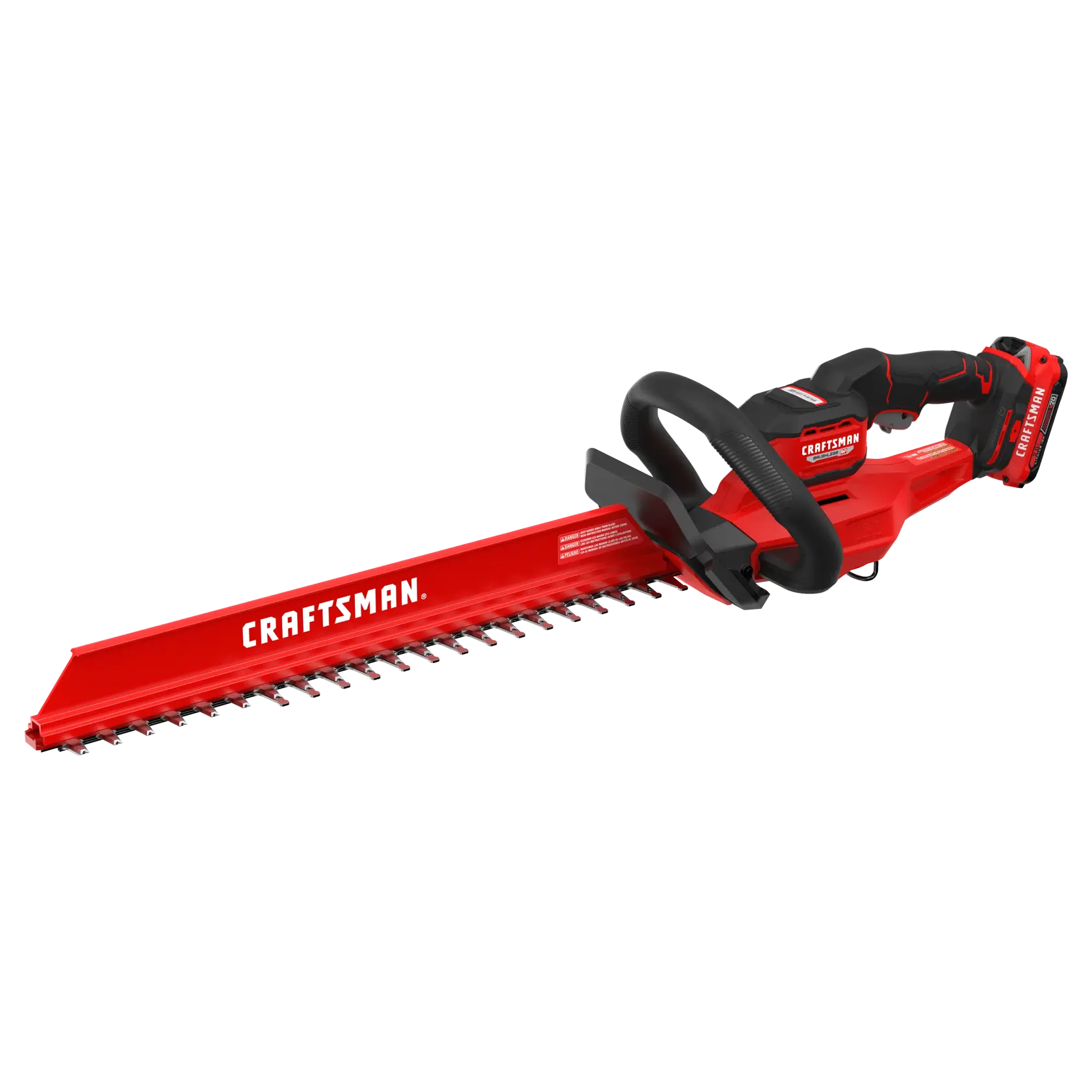 CRAFTSMAN BRUSHLESS RP™ V20* Hedge Trimmer Kit Left Front Angle