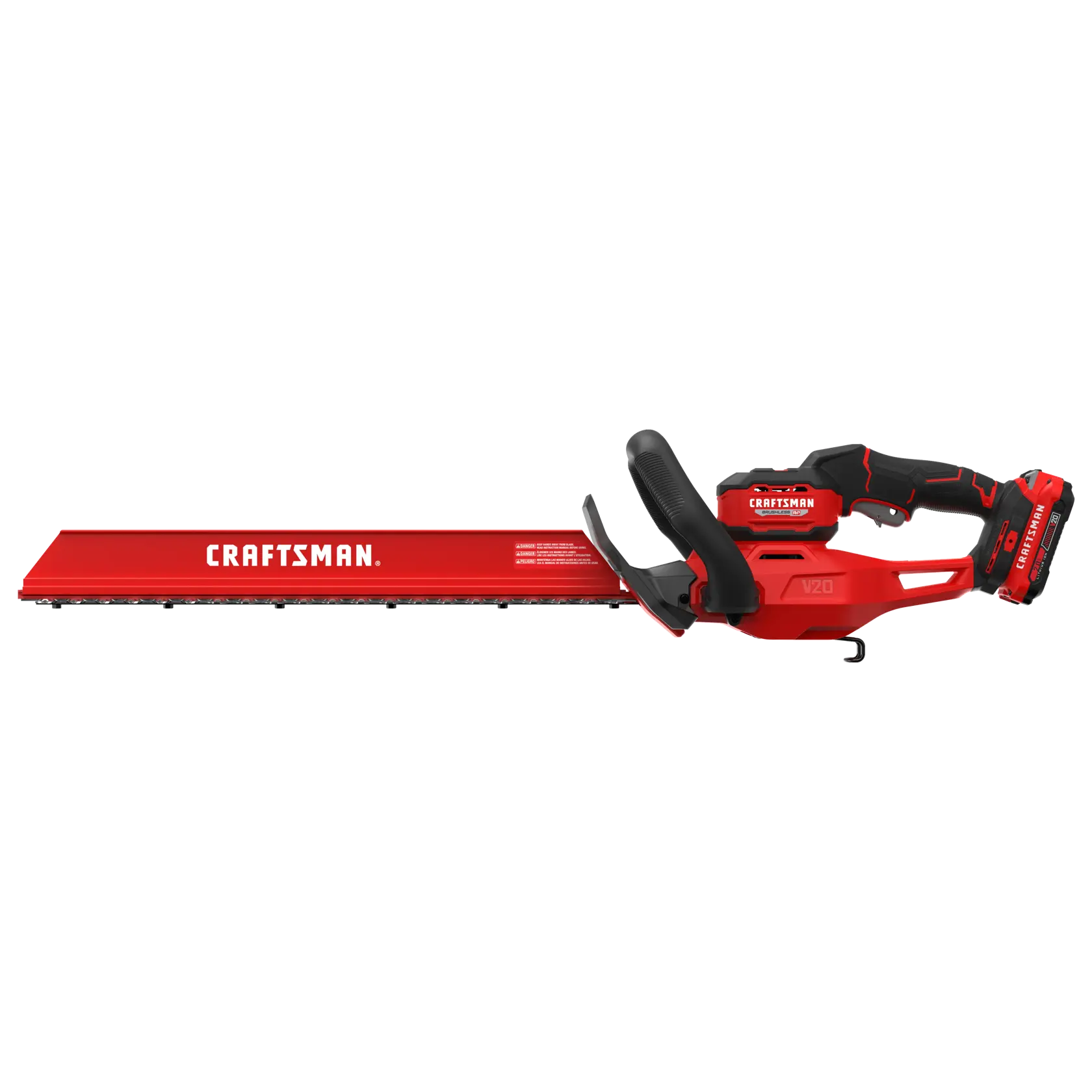 CRAFTSMAN BRUSHLESS RP™ V20* Hedge Trimmer Kit Only Left Profile