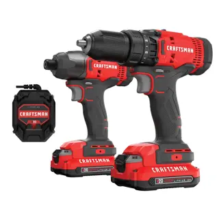 View of CRAFTSMAN Combo Kits: Power Tools and additional tools in the kit