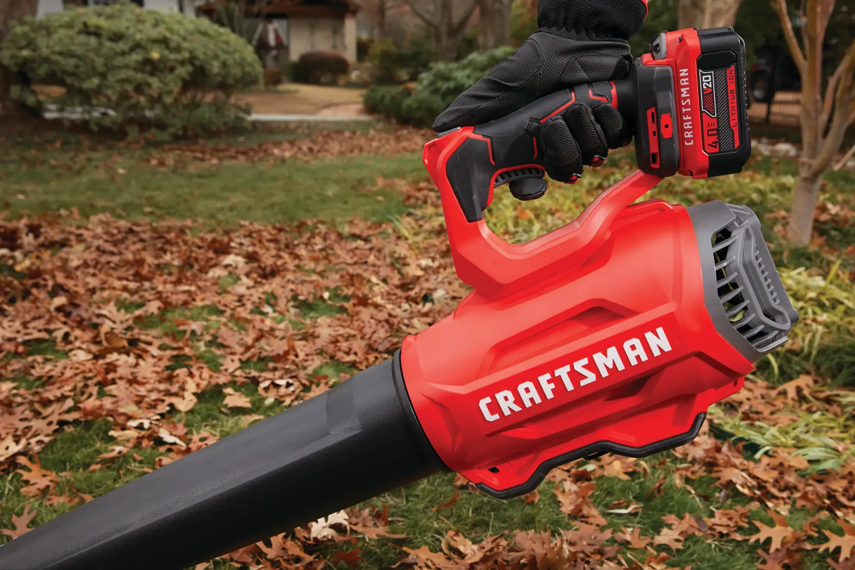 View of CRAFTSMAN Combo Kits: Outdoor  being used by consumer
