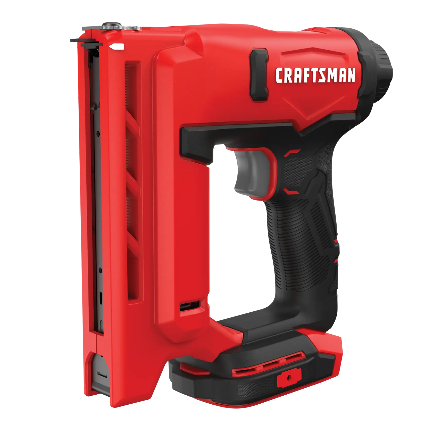 CRAFTSMAN V20* 3/8" T50 Crown Stapler Left Angle