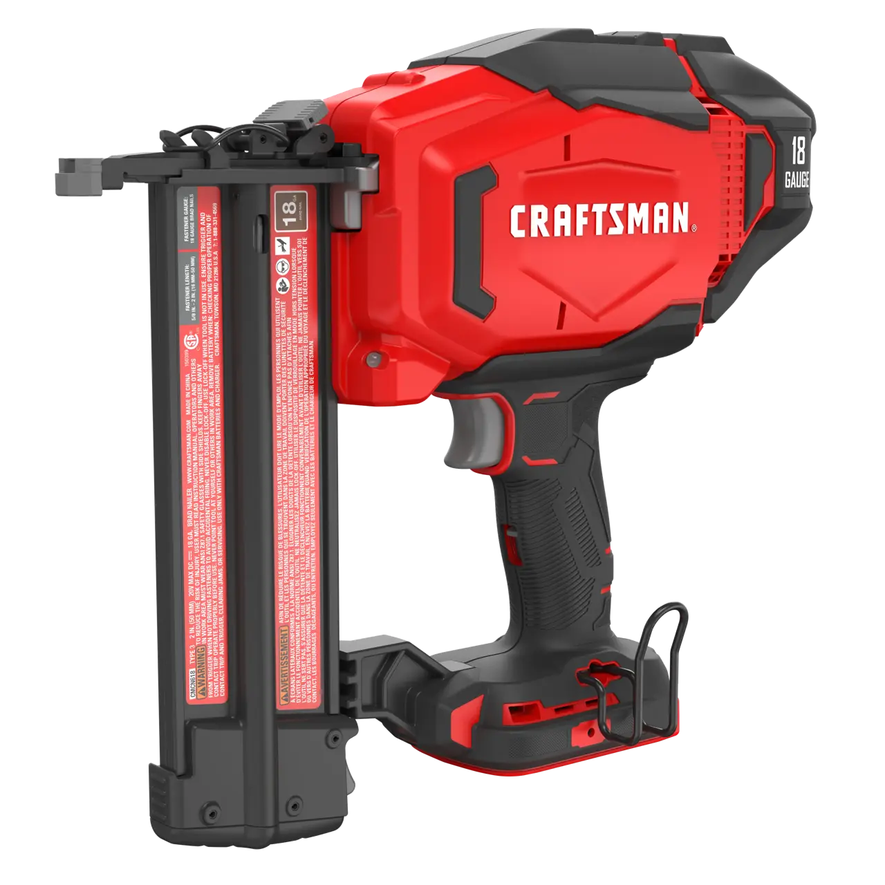 View of CRAFTSMAN Nailer: Brad on white background