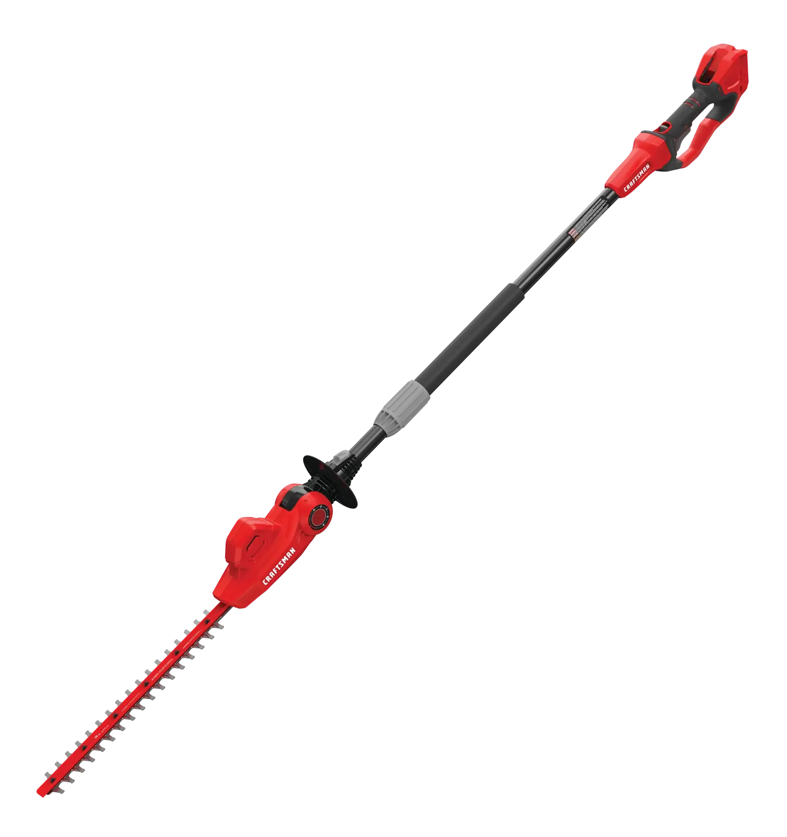 View of CRAFTSMAN Pole Saws on white background