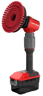 V20 Scrubber Handheld Orientation Left Angle Brush Tilted Up