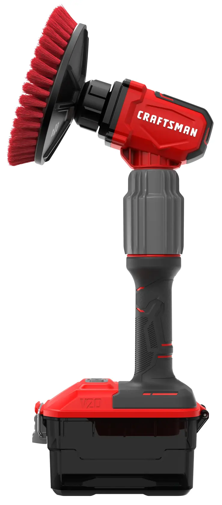 V20 Scrubber Handheld Orientation Left Side Profile