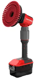 V20 Scrubber Pole OrientationLeft Angle Brush Tilted Up