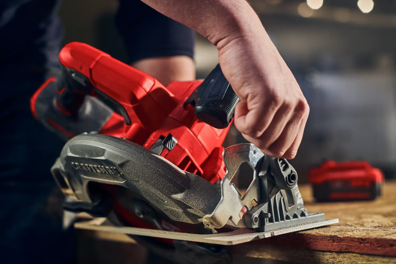 View of CRAFTSMAN Circular Saws  being used by consumer