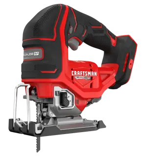 View of CRAFTSMAN Jig Saw on white background