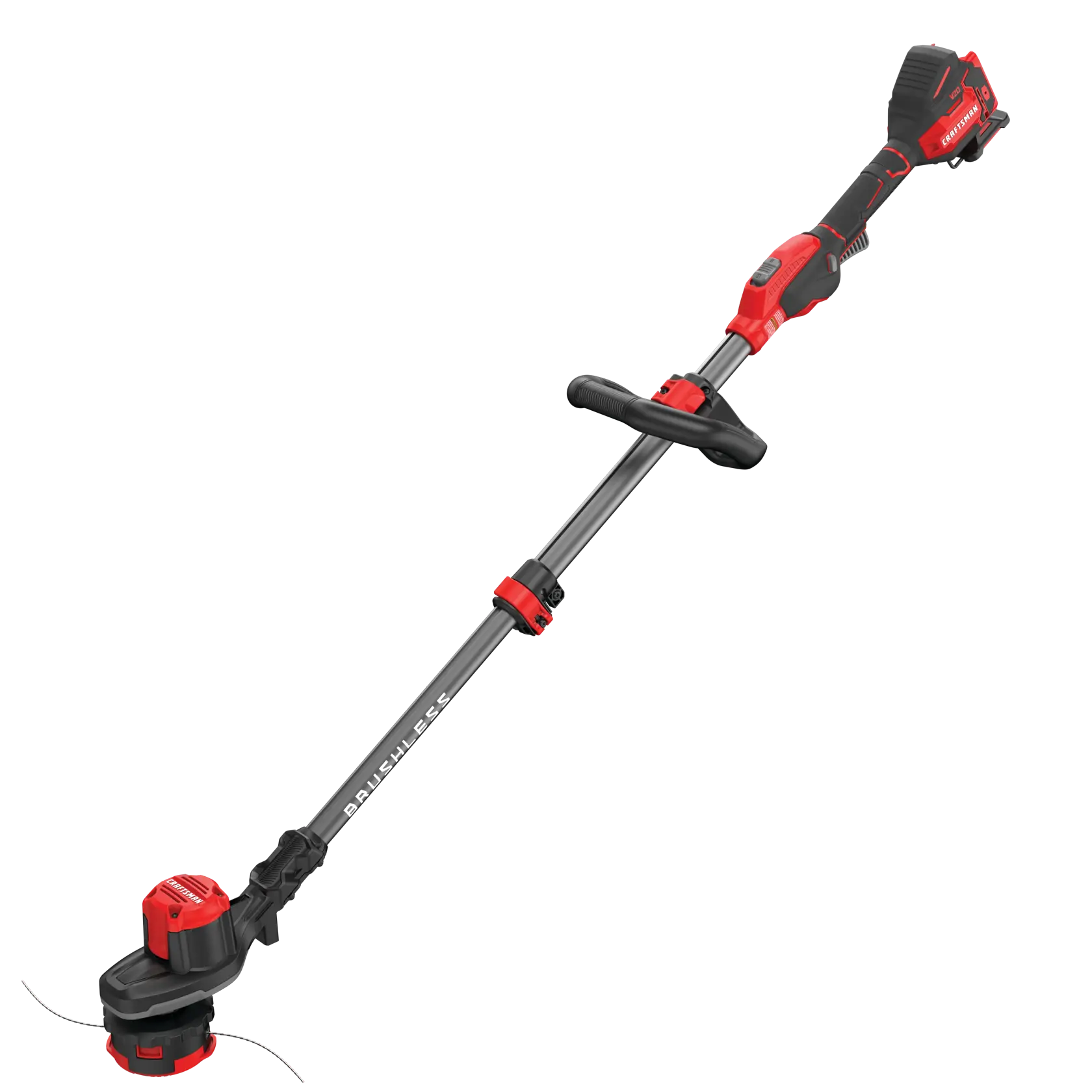 View of CRAFTSMAN String Trimmers on white background