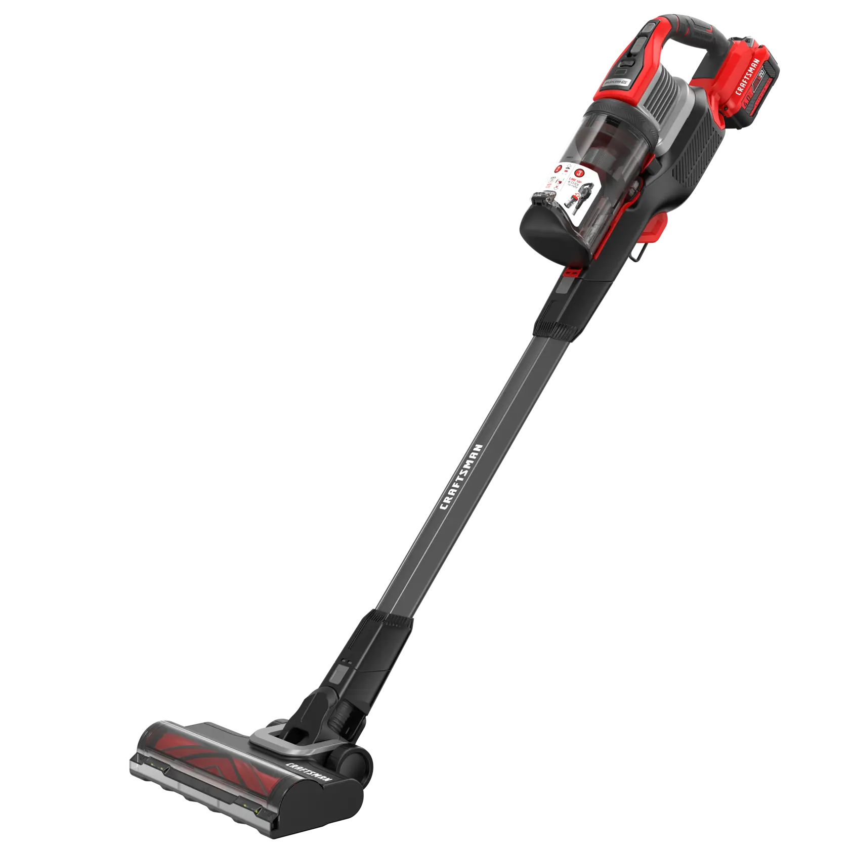 CRAFTSMAN V20* Stick Vac Left Angle