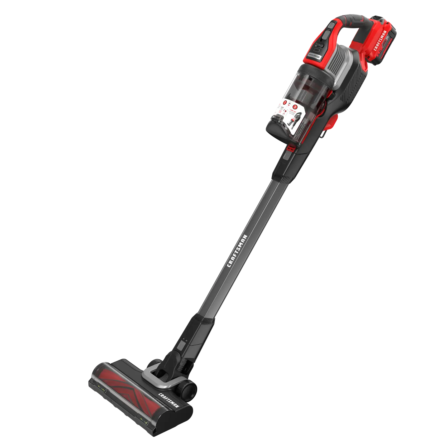 CRAFTSMAN V20* Stick Vac Left Angle