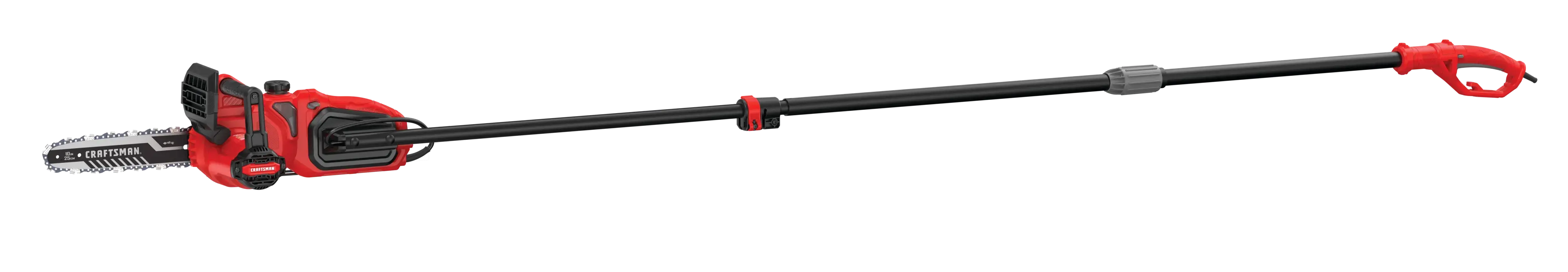 View of CRAFTSMAN Pole Saws on white background