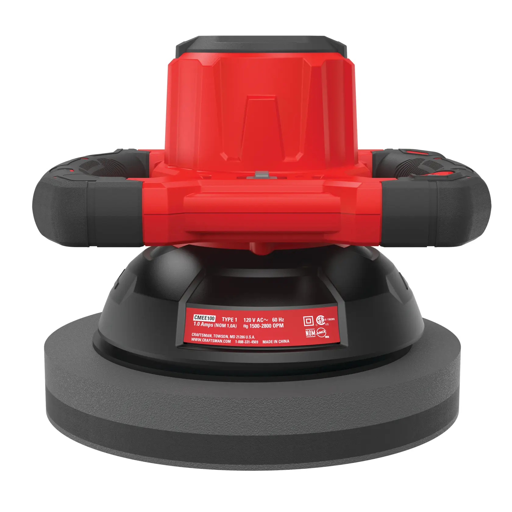 Profile of corded orbital polisher.