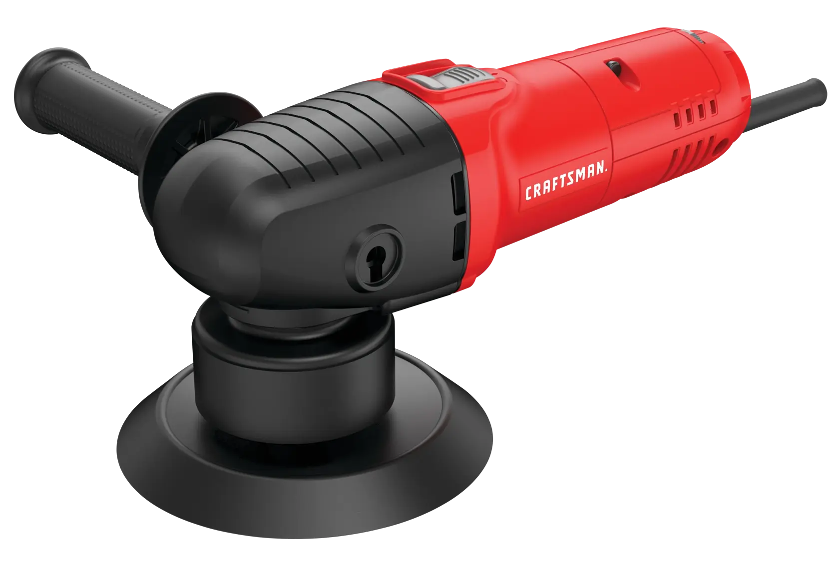 View of CRAFTSMAN Polisher on white background