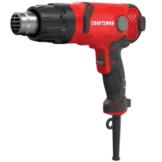 Profile of corded heat gun.