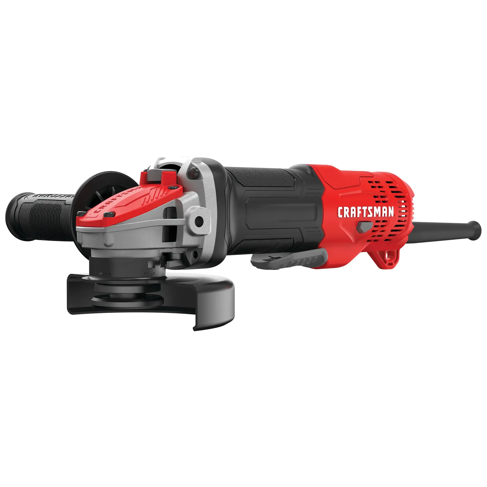 Profile of 7 dot 5 amp four and a half inch small angle grinder .