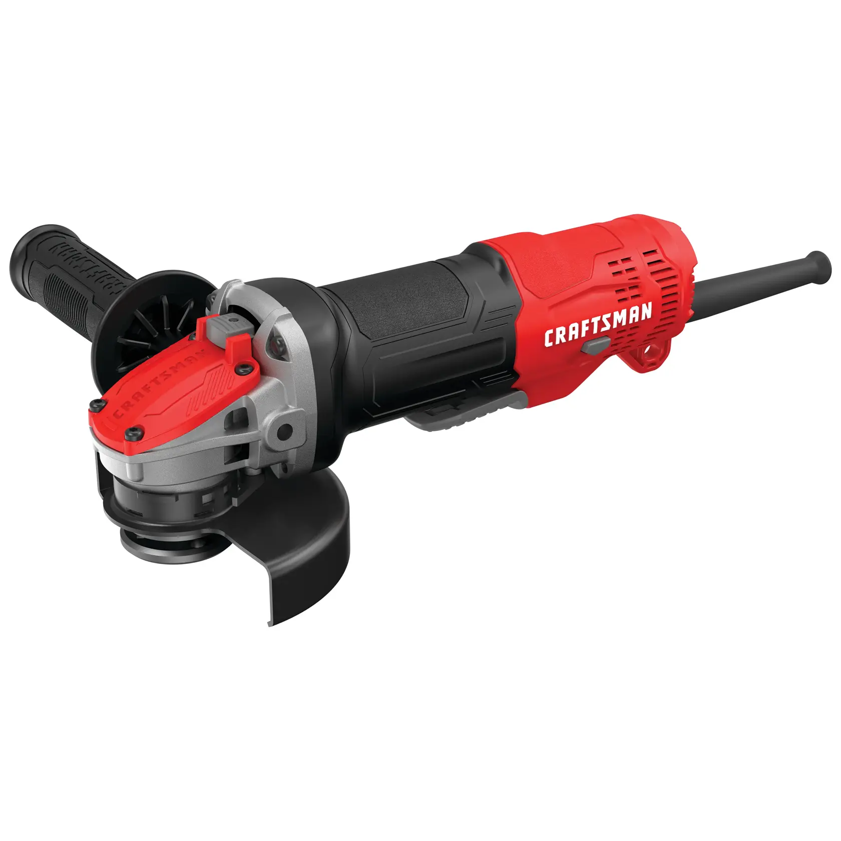 Profile of 7 dot 5 amp four and a half inch small angle grinder .