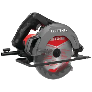 View of CRAFTSMAN Circular Saws on white background
