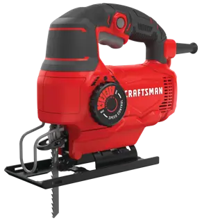 Profile of 5 amp variable speed jig saw .