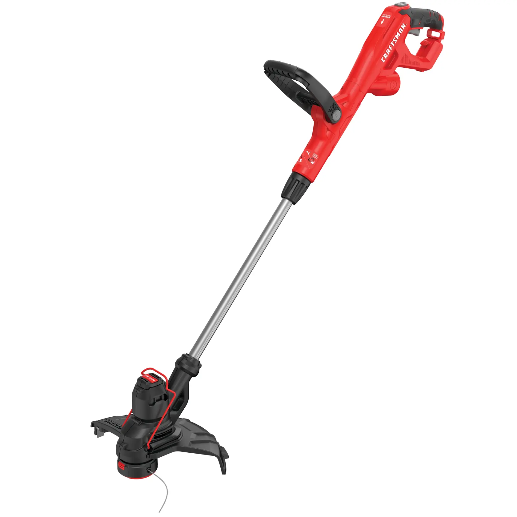 View of CRAFTSMAN String Trimmers on white background