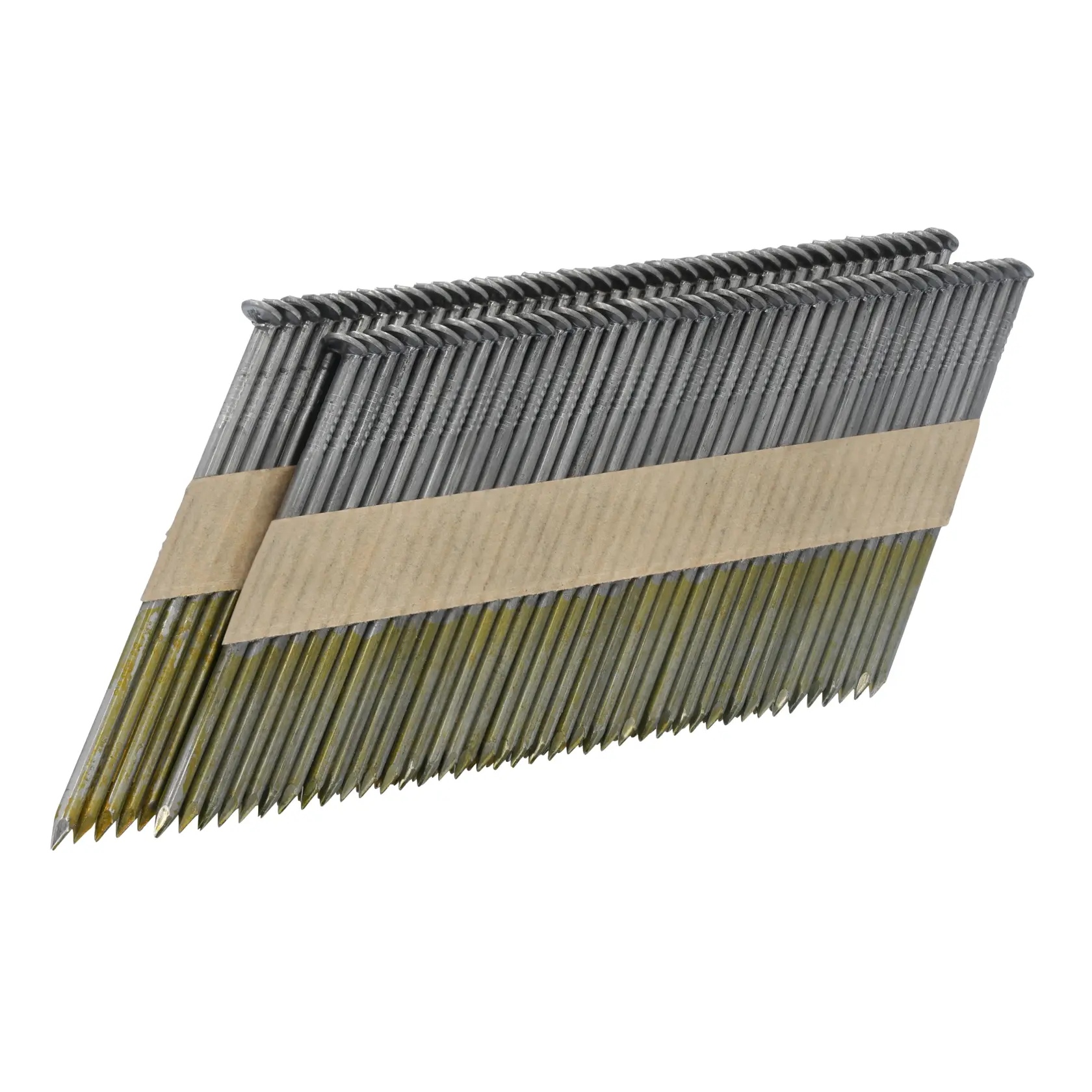 CRAFTSMAN 30 Degree Paper Collated Framing Nails Left Front Angle Double Stacked