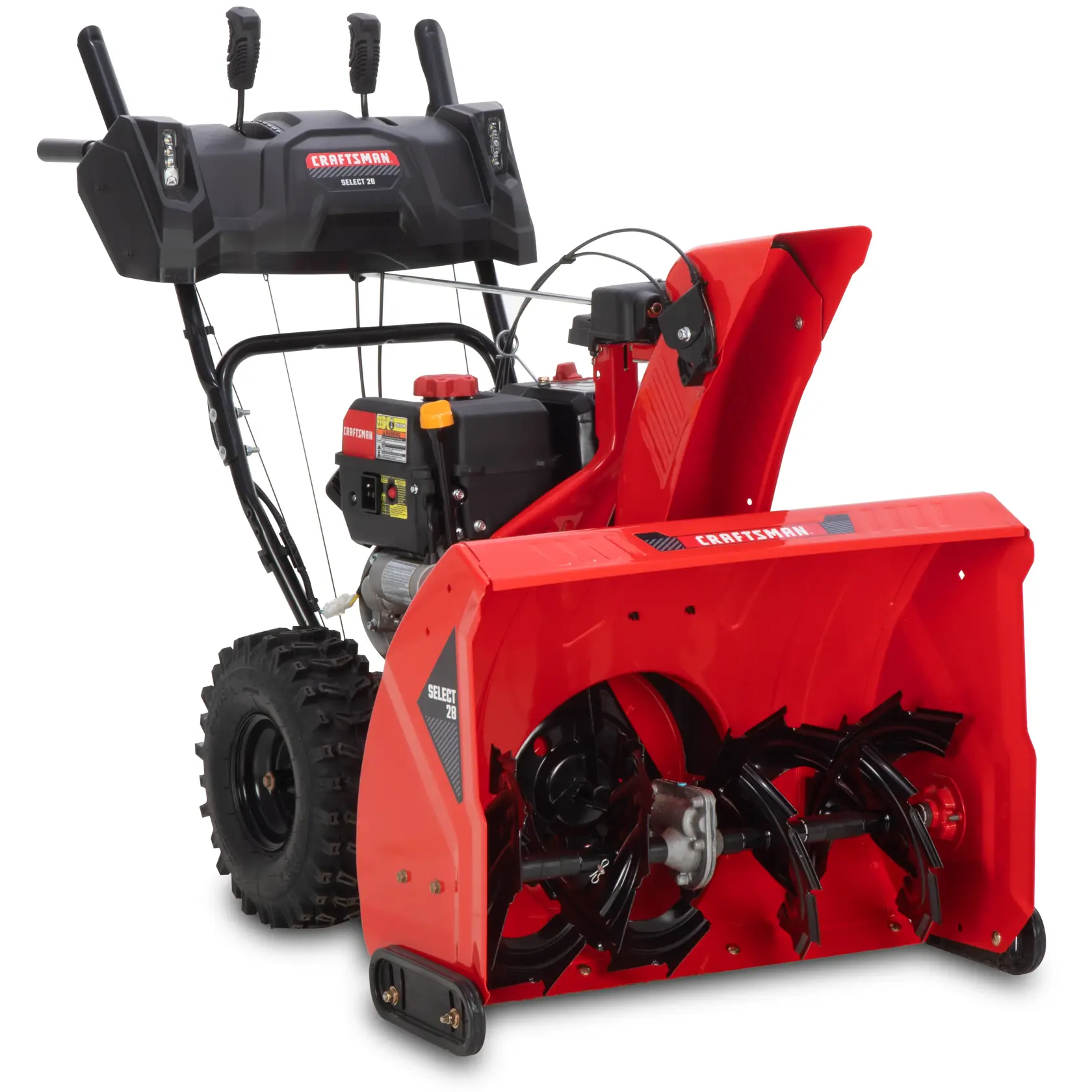 CRAFTSMAN Select 28 Snow Blower on white background
