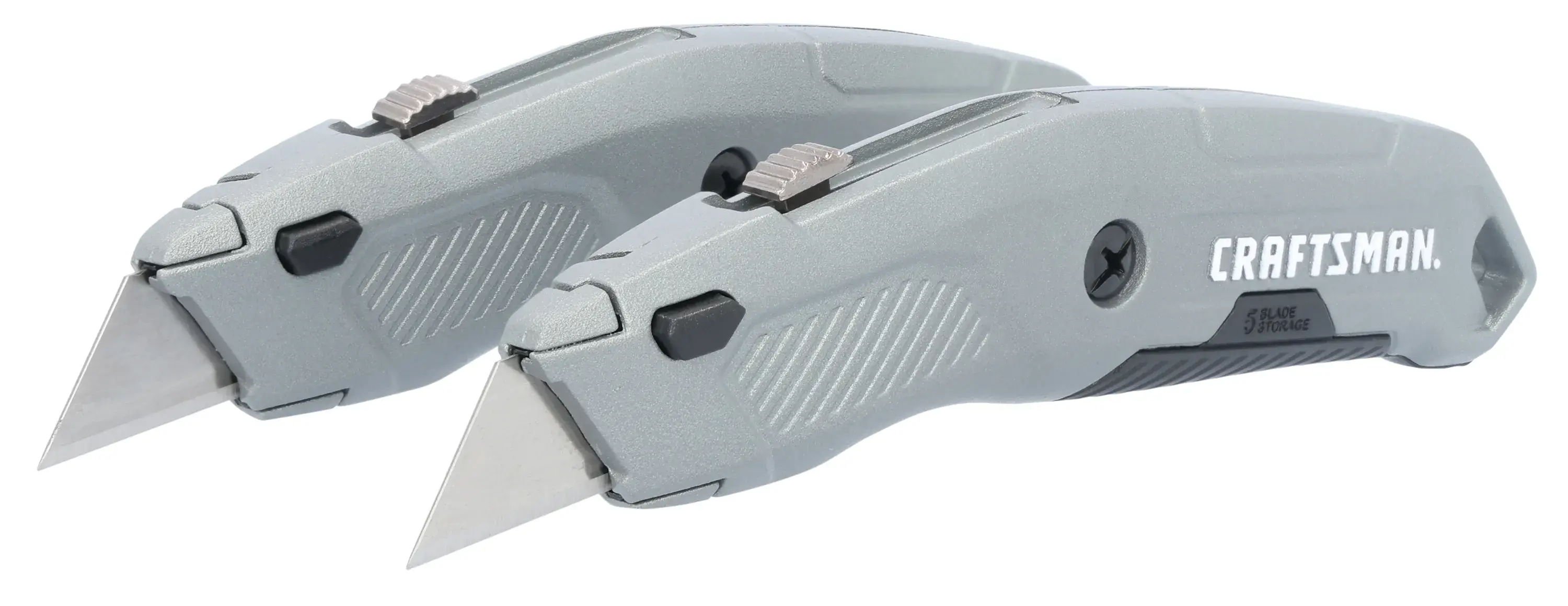 CRAFTSMAN® silver grey knife on white background