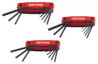 View of CRAFTSMAN Screwdrivers: Hex Keys on white background