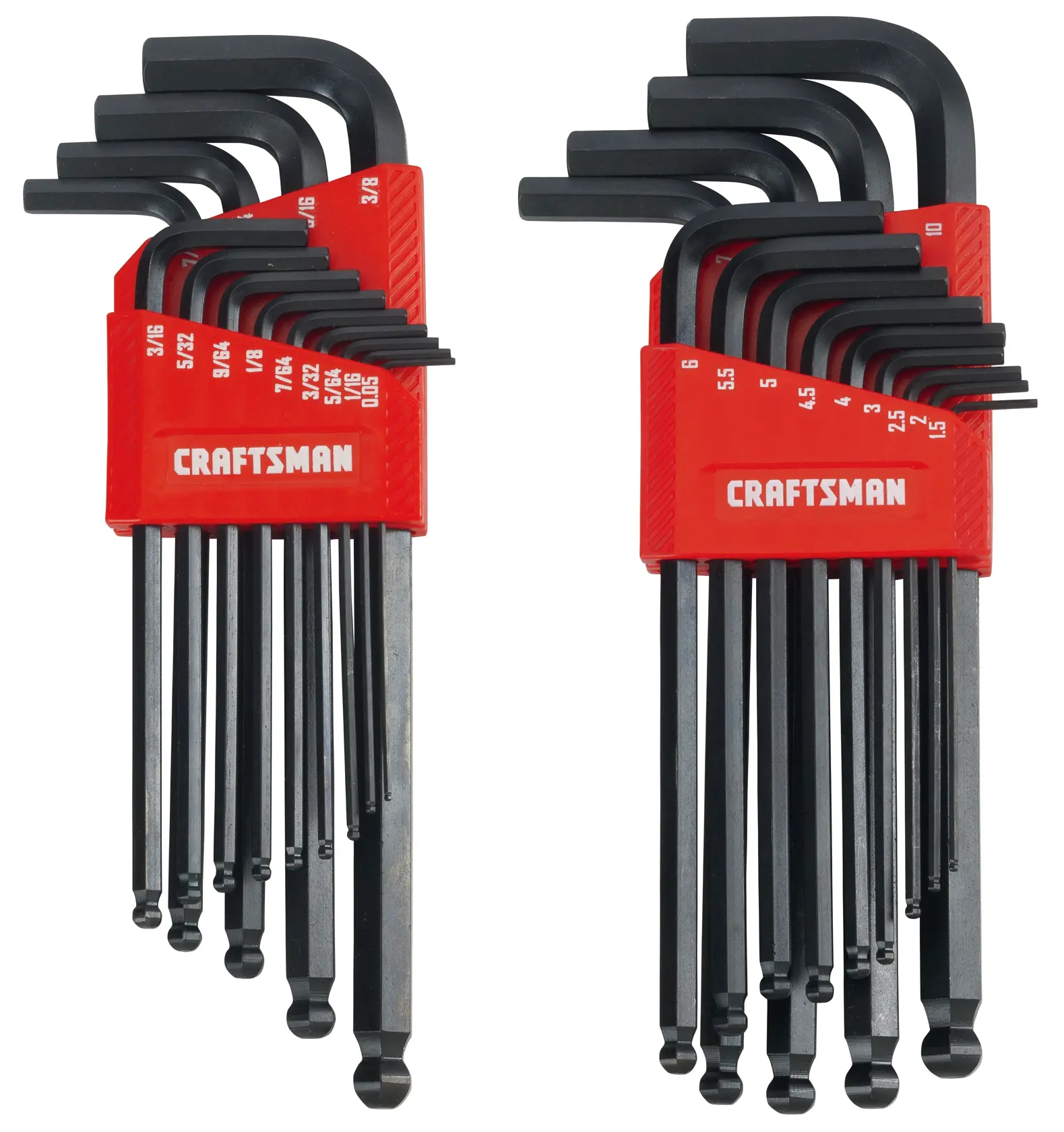 View of CRAFTSMAN Screwdrivers: Hex Keys on white background
