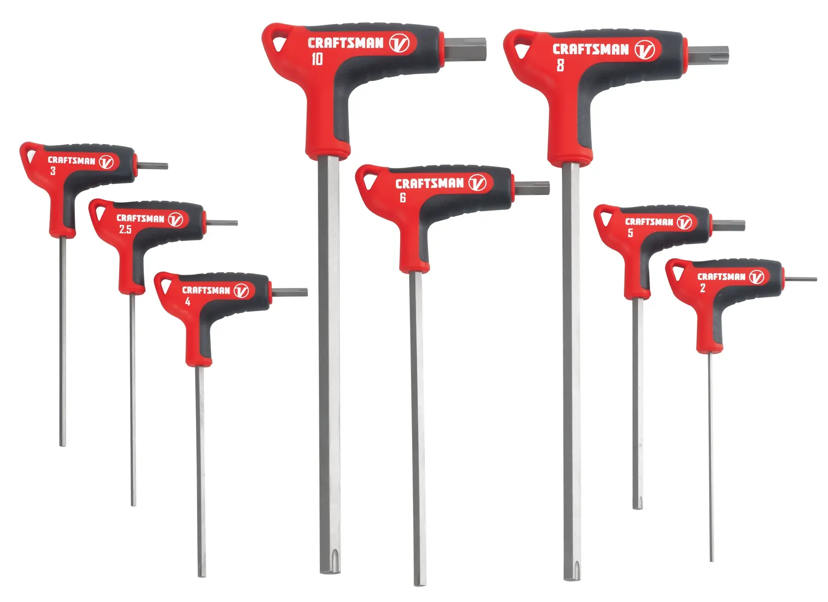 View of CRAFTSMAN Screwdrivers: Hex Keys on white background