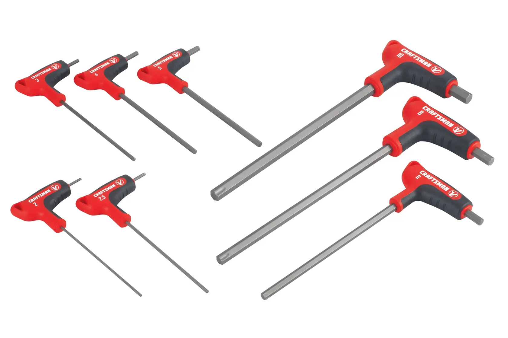 View of CRAFTSMAN Screwdrivers: Hex Keys on white background