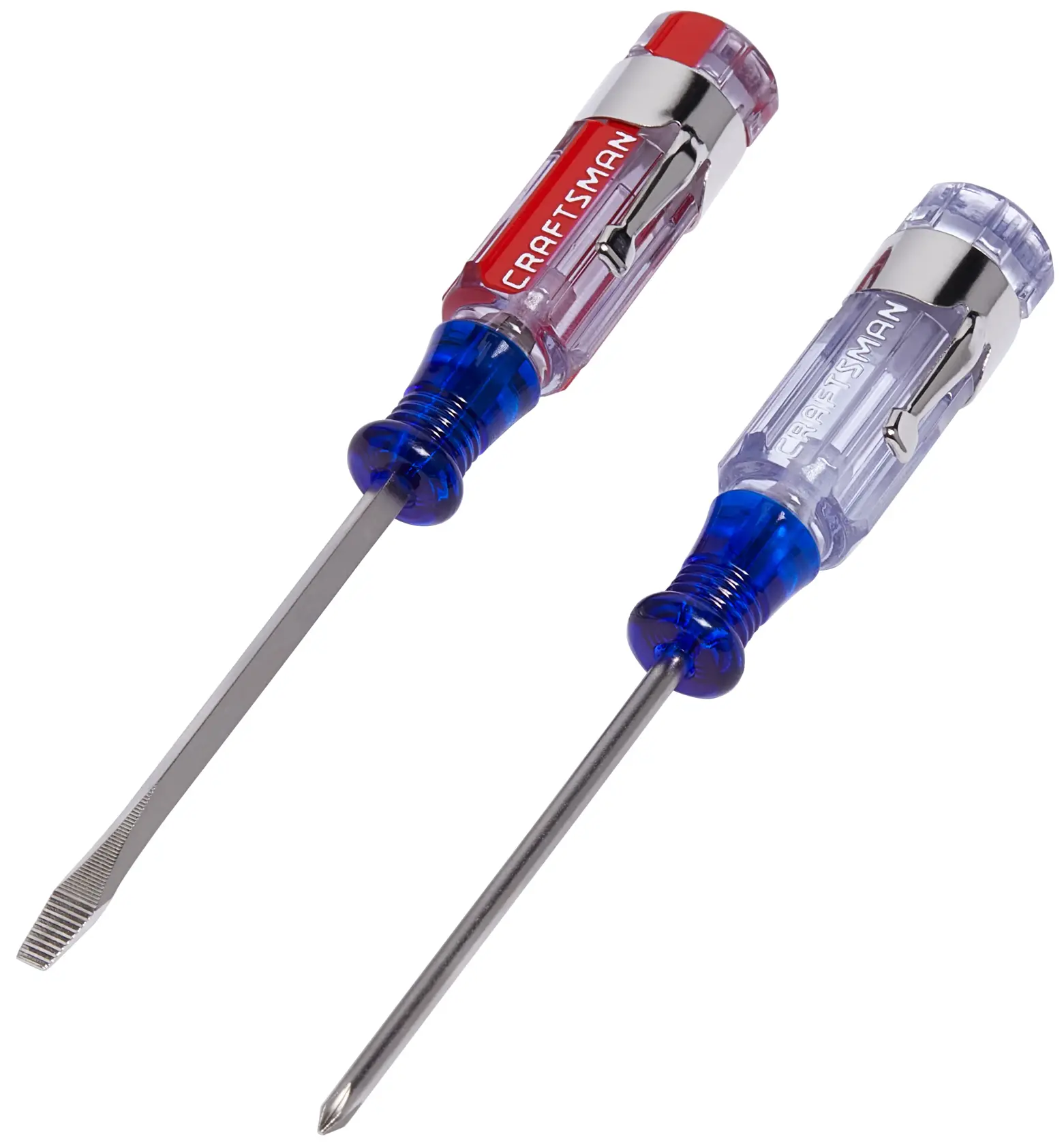 View of CRAFTSMAN Screwdrivers: Acetate on white background