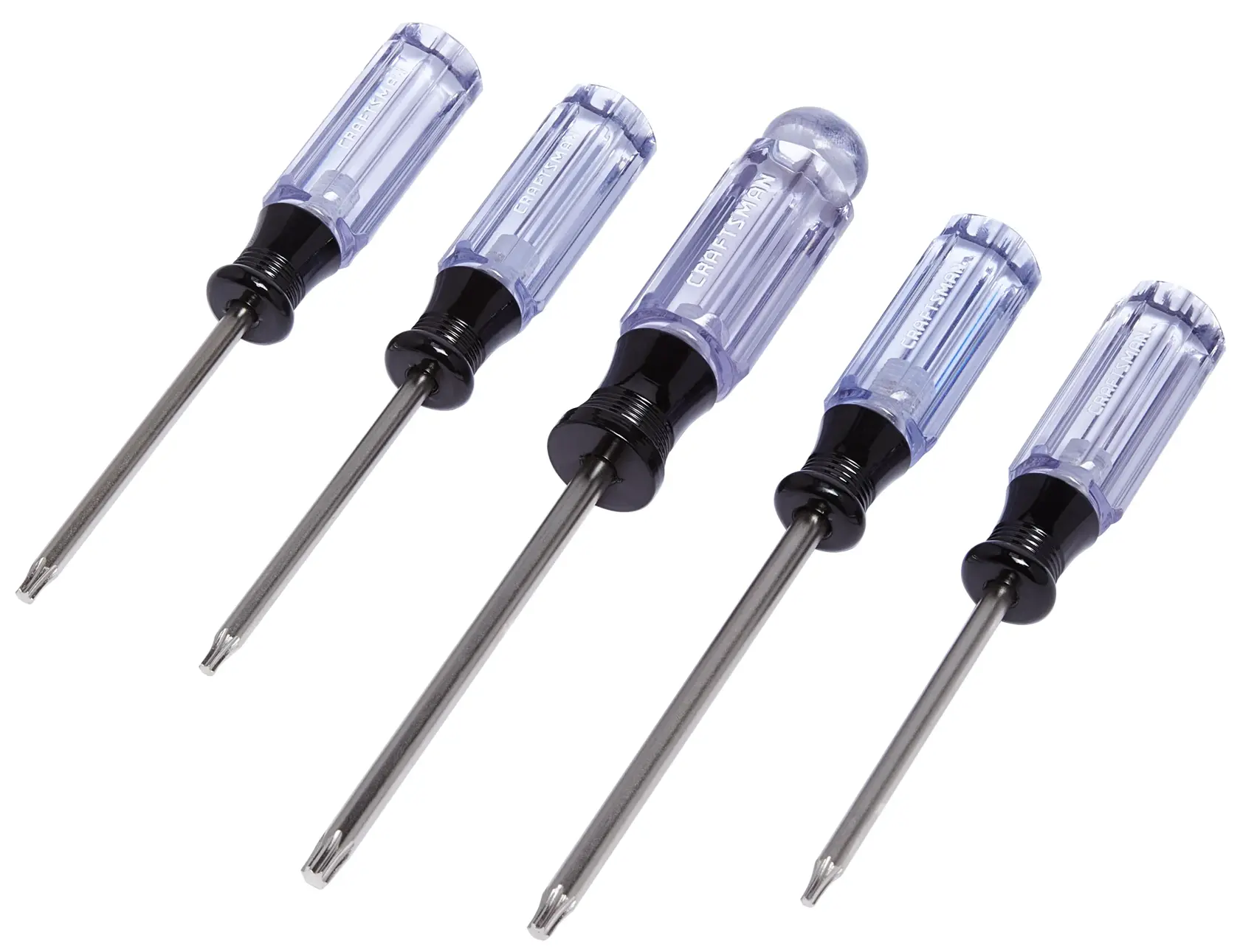 View of CRAFTSMAN Screwdrivers: Acetate on white background