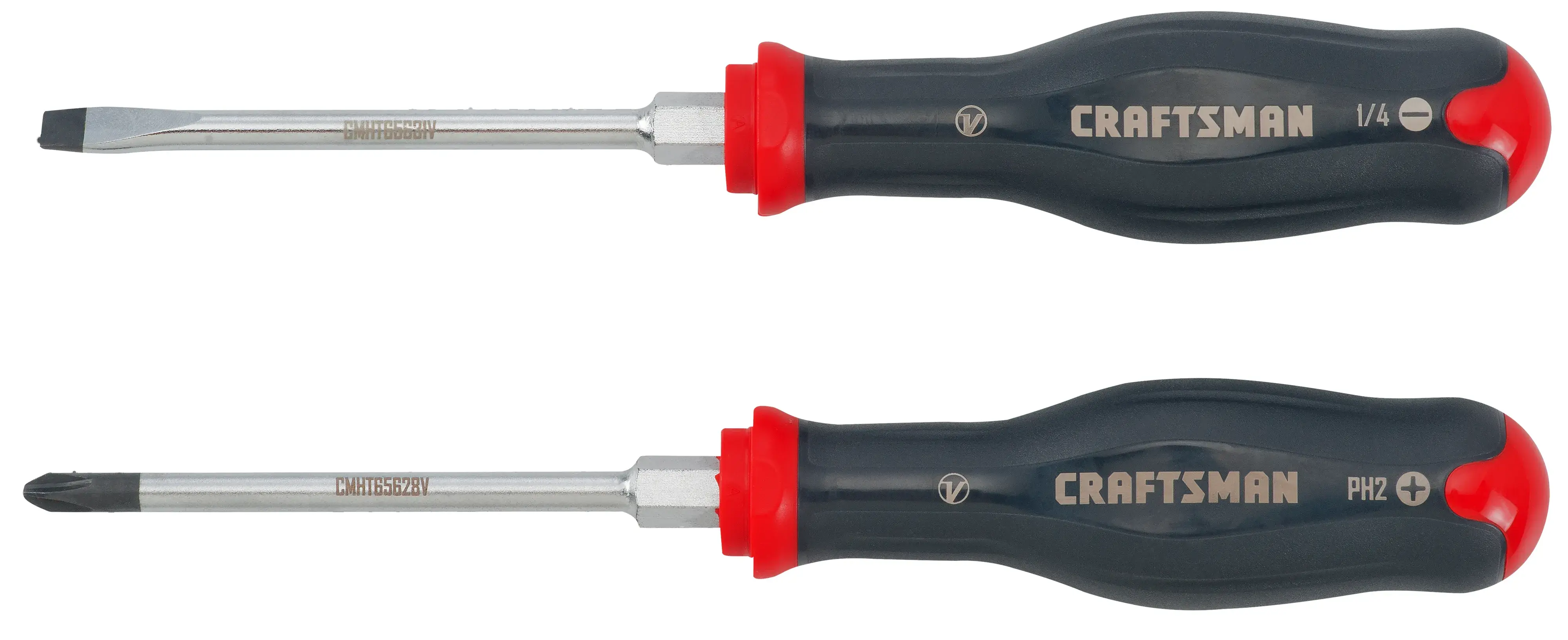 View of CRAFTSMAN Screwdrivers: Set on white background