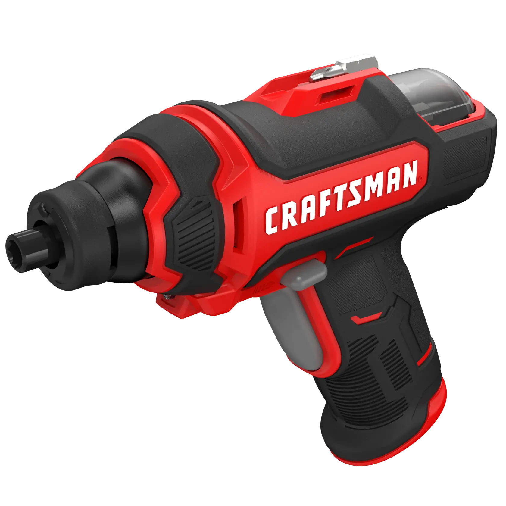 View of CRAFTSMAN Screwdrivers on white background