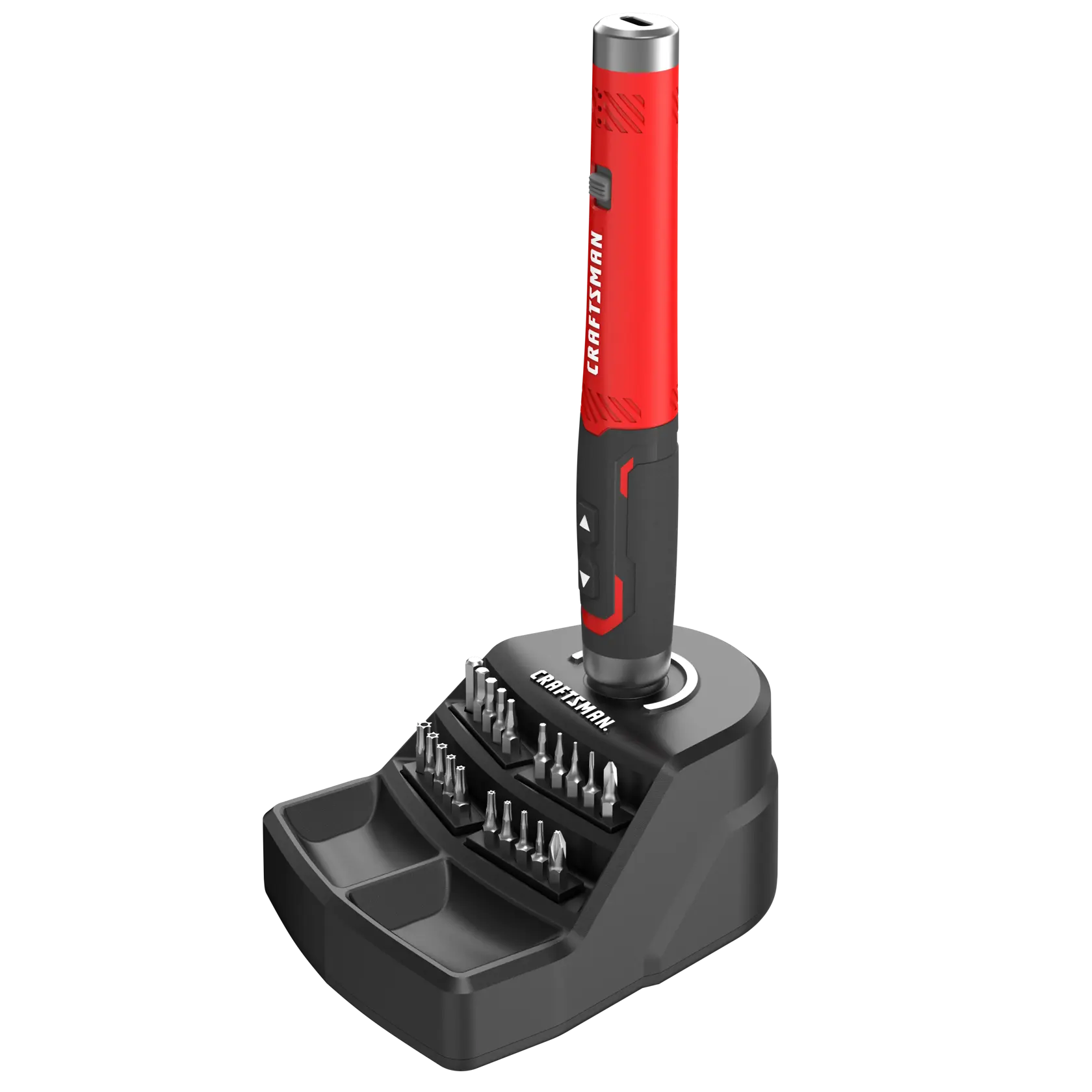 CRAFTSMAN 4V Precision Screwdriver Left Overhead Angle 