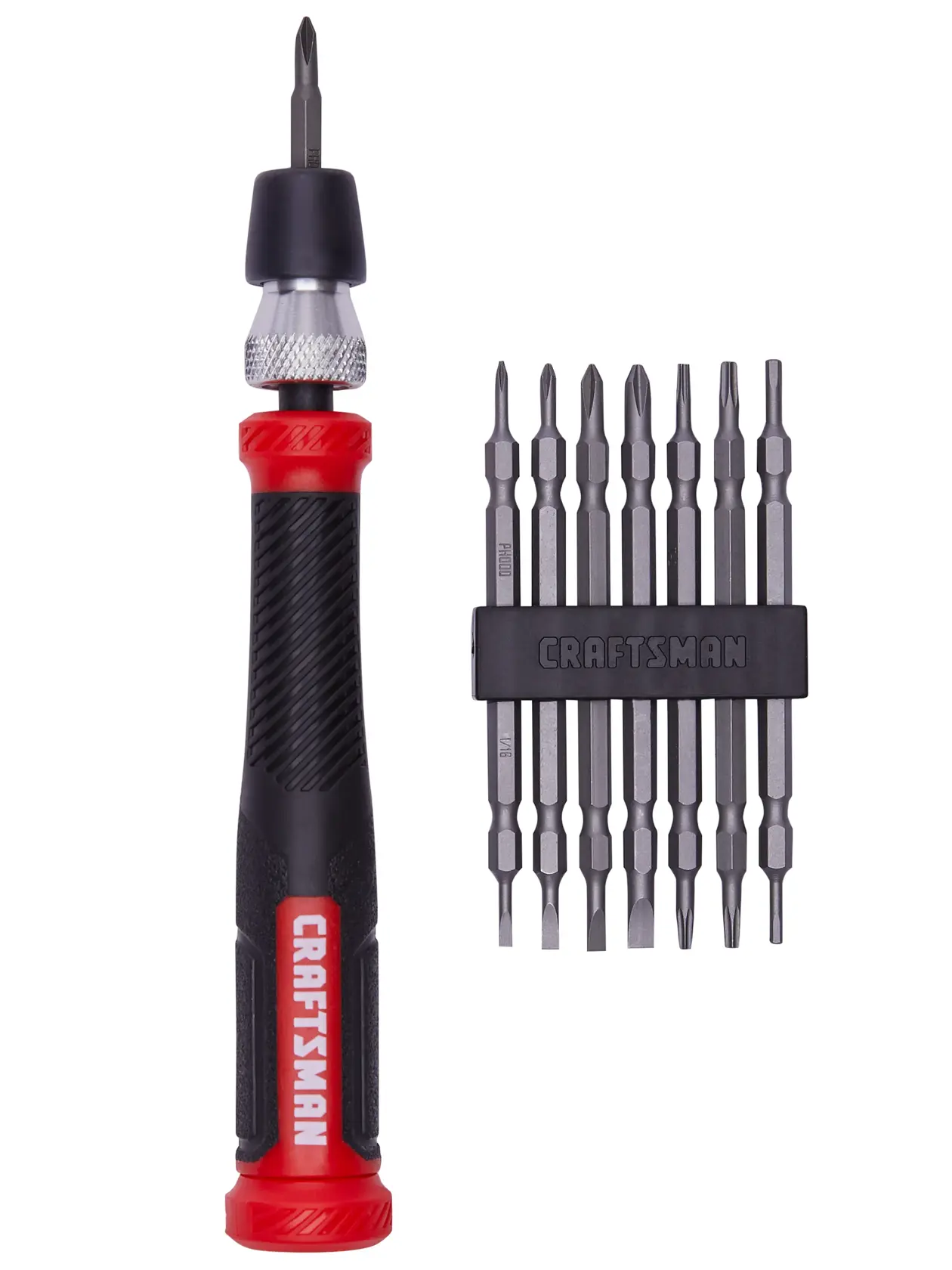View of CRAFTSMAN Screwdrivers: Multi Bits on white background