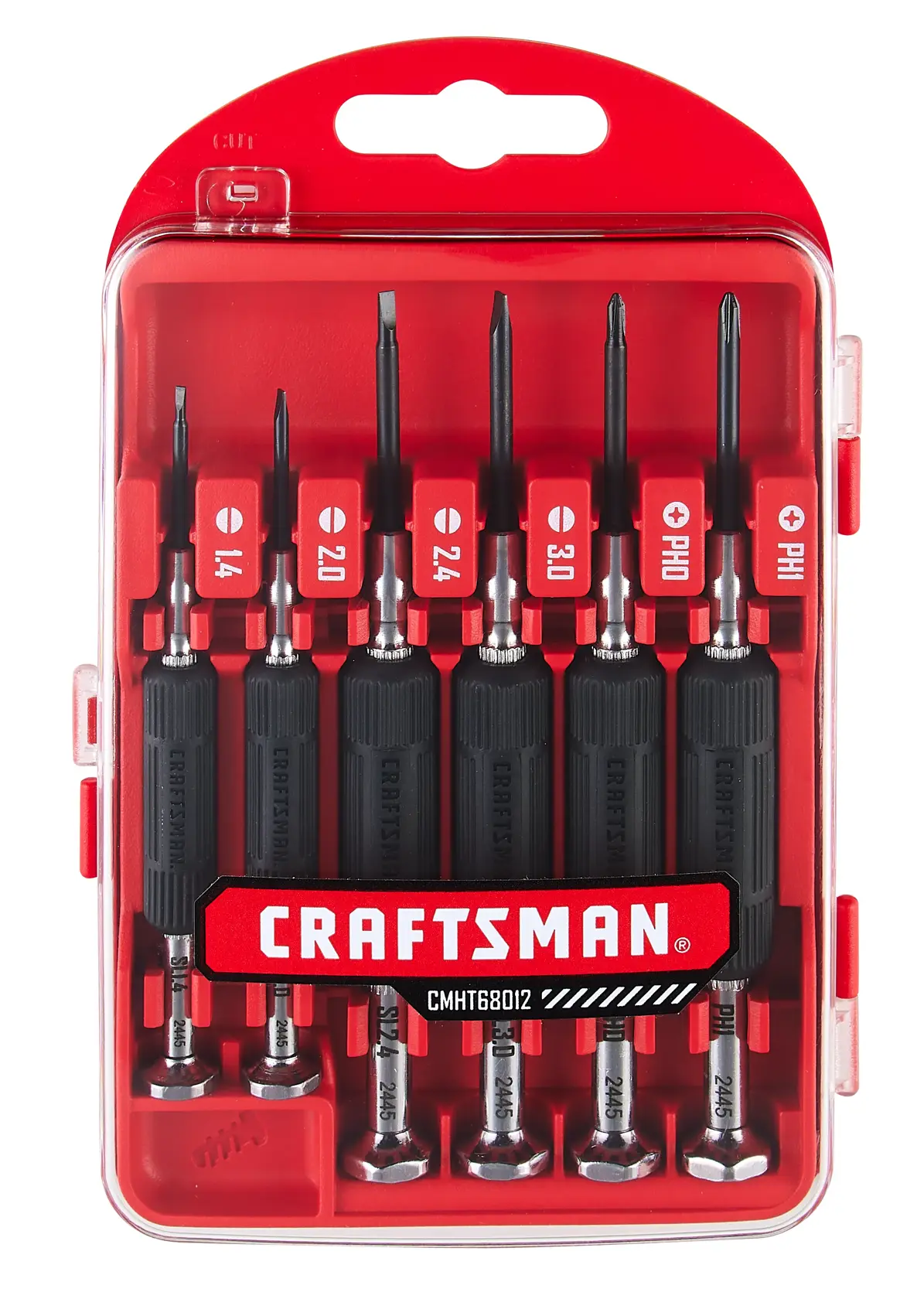 CRAFTSMAN 6pc Jeweler's Precision Screwdriver Set Case 