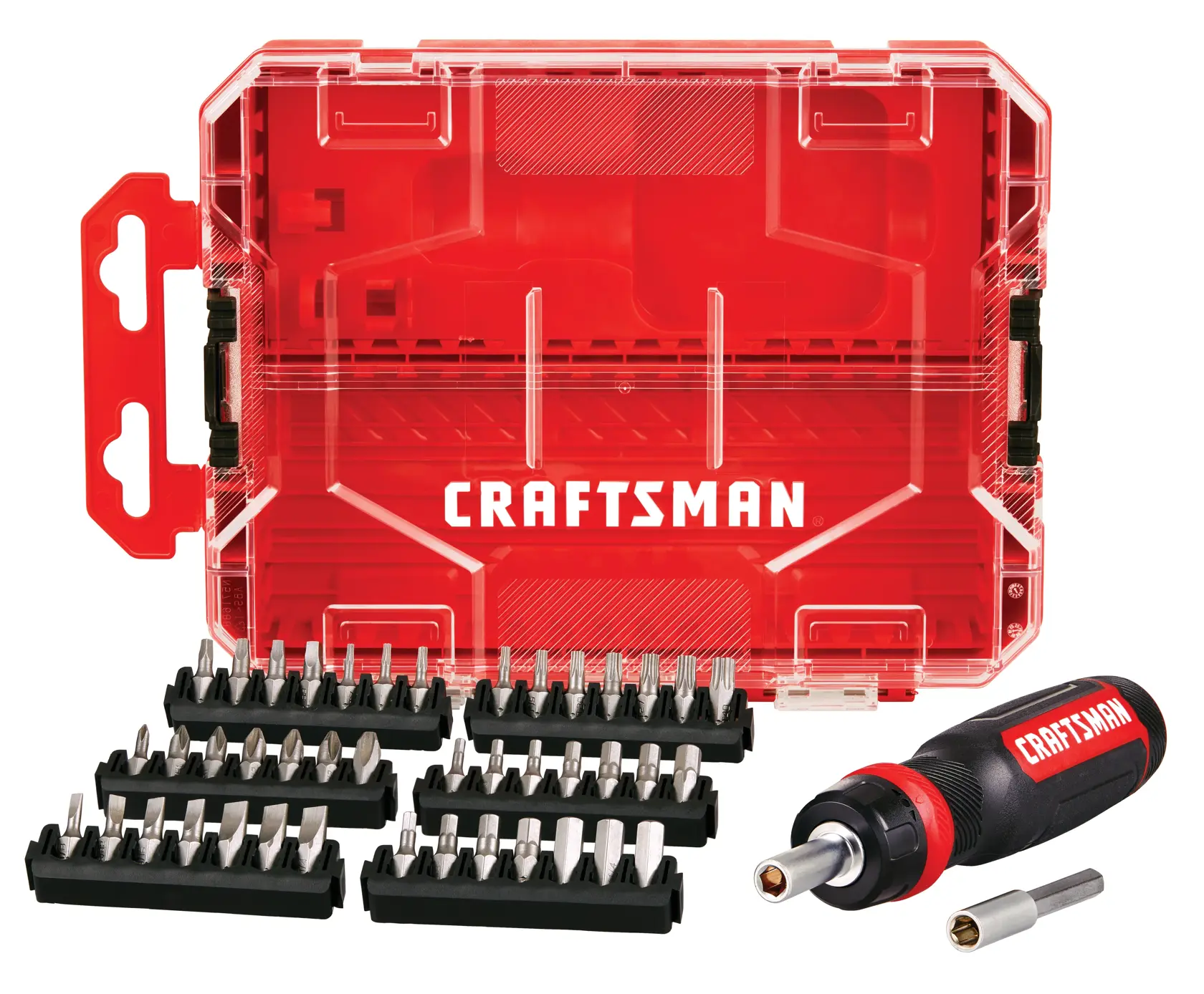 View of CRAFTSMAN Screwdrivers: Multi Bits on white background