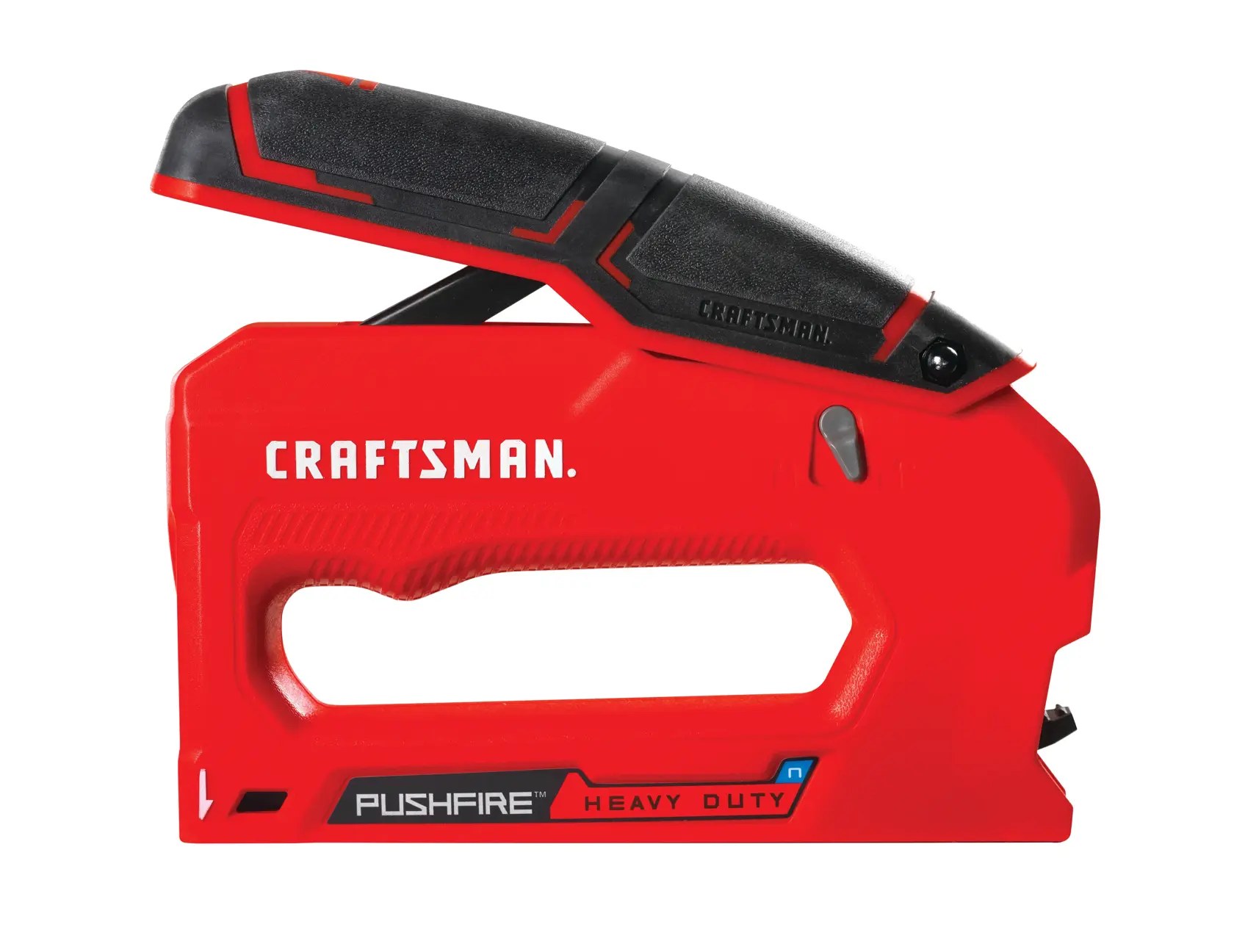 View of CRAFTSMAN Staplers on white background