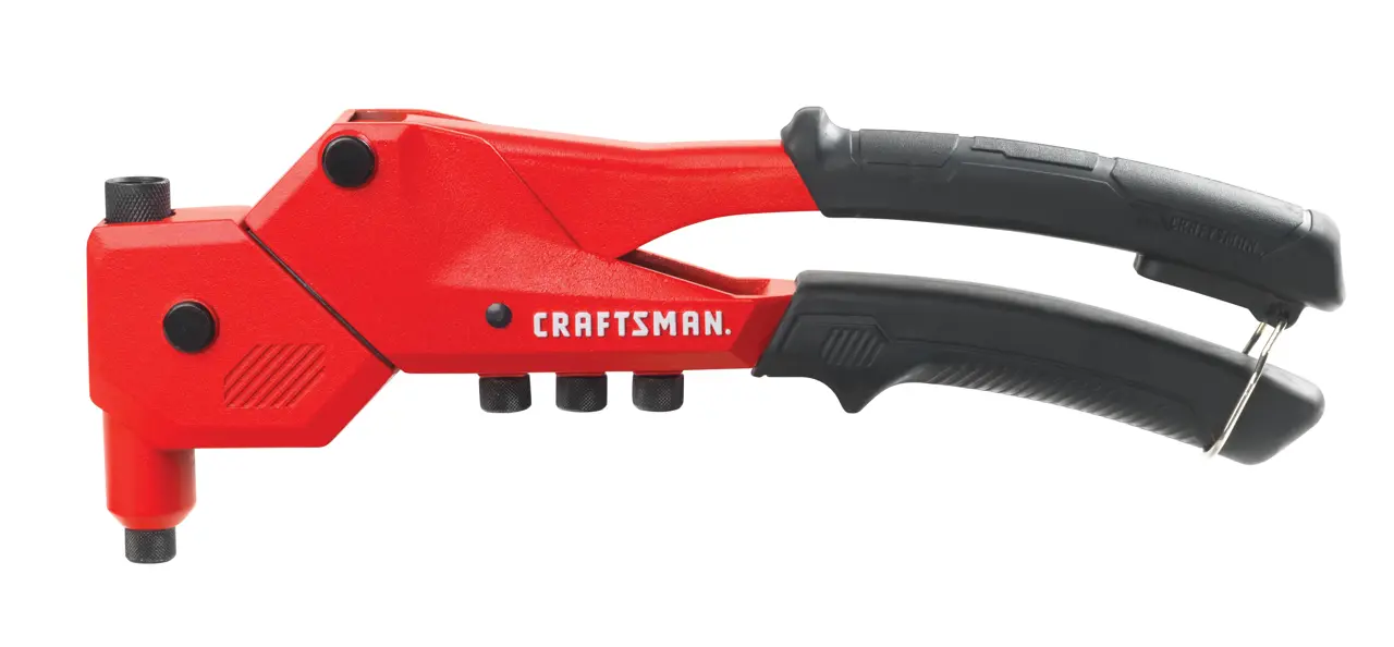 View of CRAFTSMAN Riveter on white background