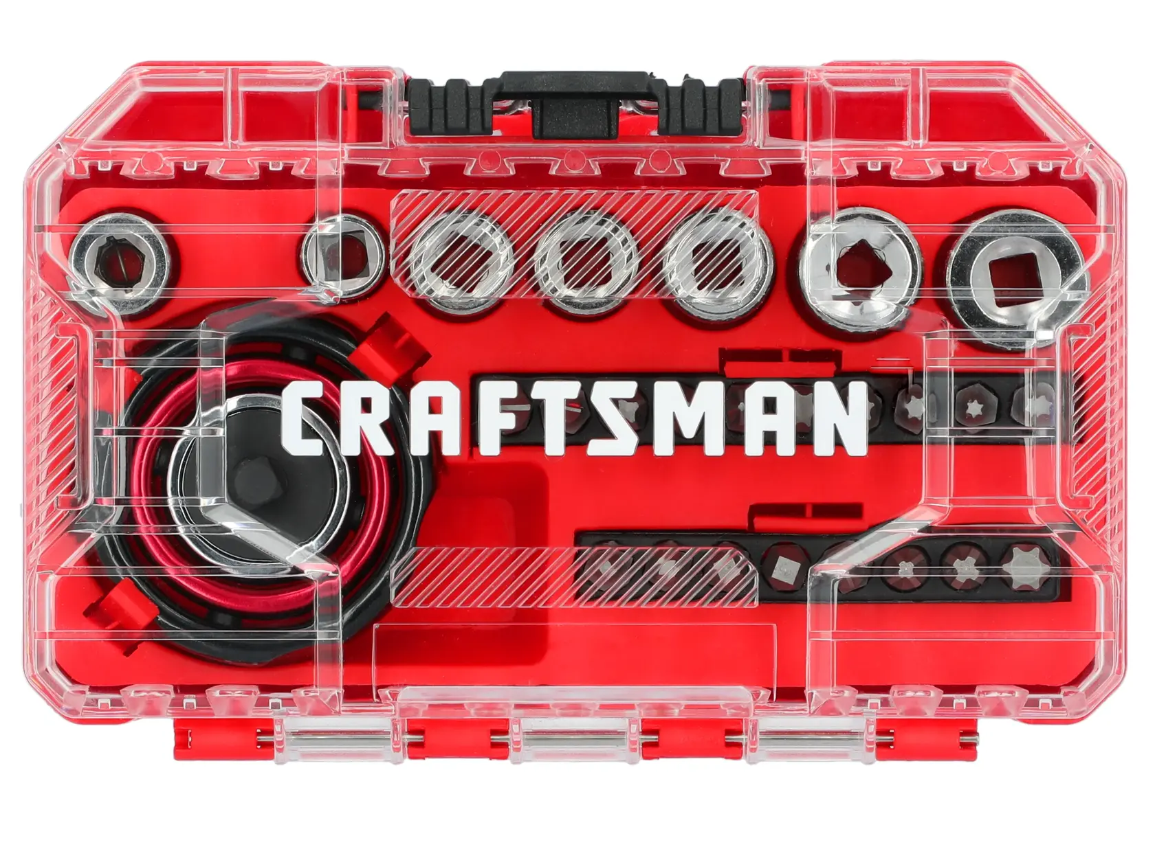 CRAFTSMAN CMMT12004LZ 26PC PALM RATCHET SET front view