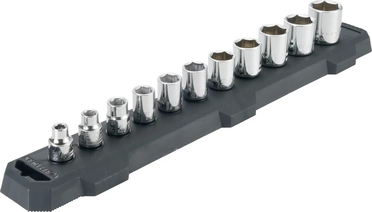 View of CRAFTSMAN Sockets: 6-Point on white background
