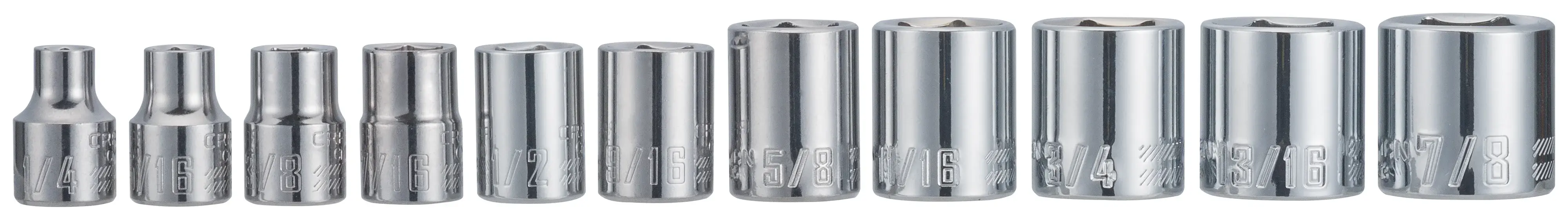 View of CRAFTSMAN Sockets: 6-Point on white background