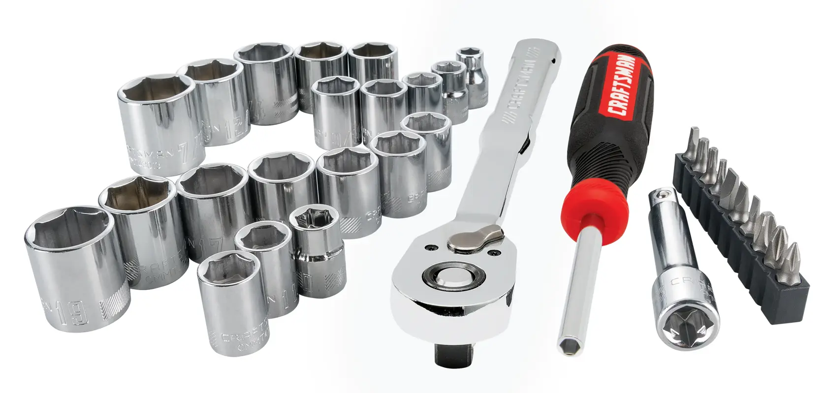 CRAFTSMAN 33pc Mech Tool Sets full contents of set