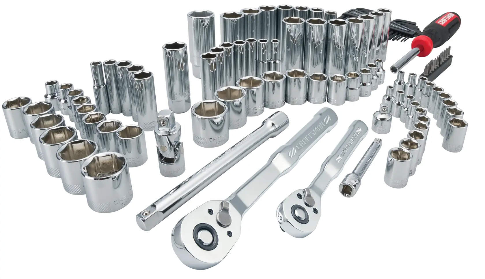 CRAFTSMAN 105PC MECH TOOL SET full contents of set