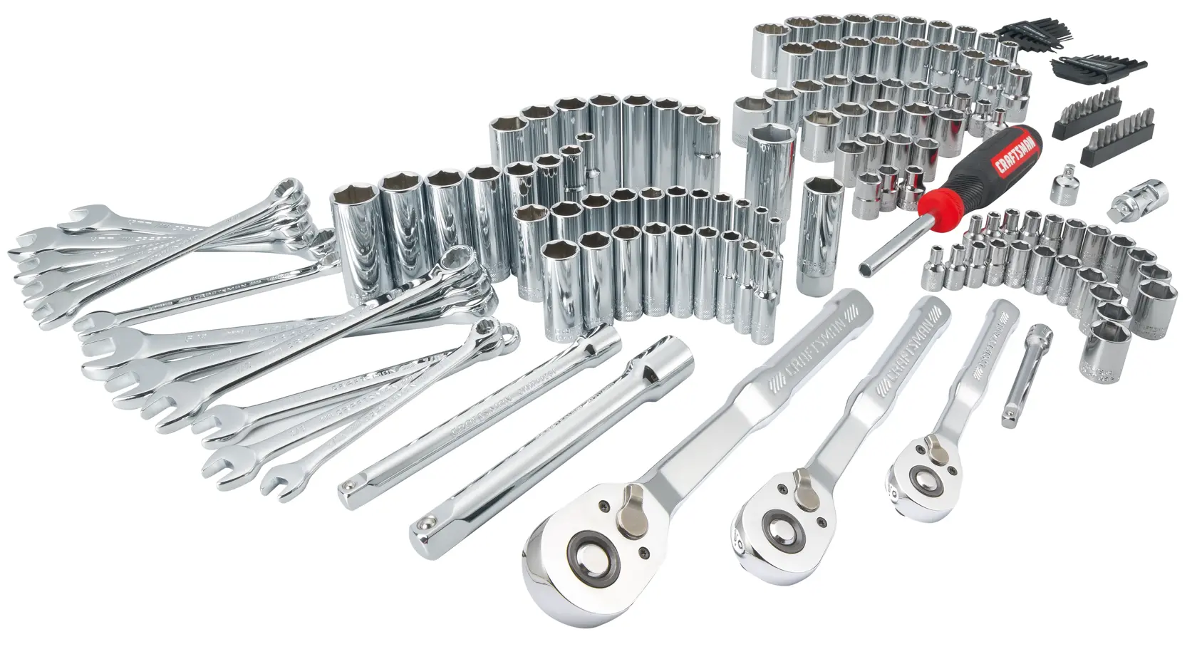 CRAFTSMAN 159PC MECH TOOL SET full contents of set