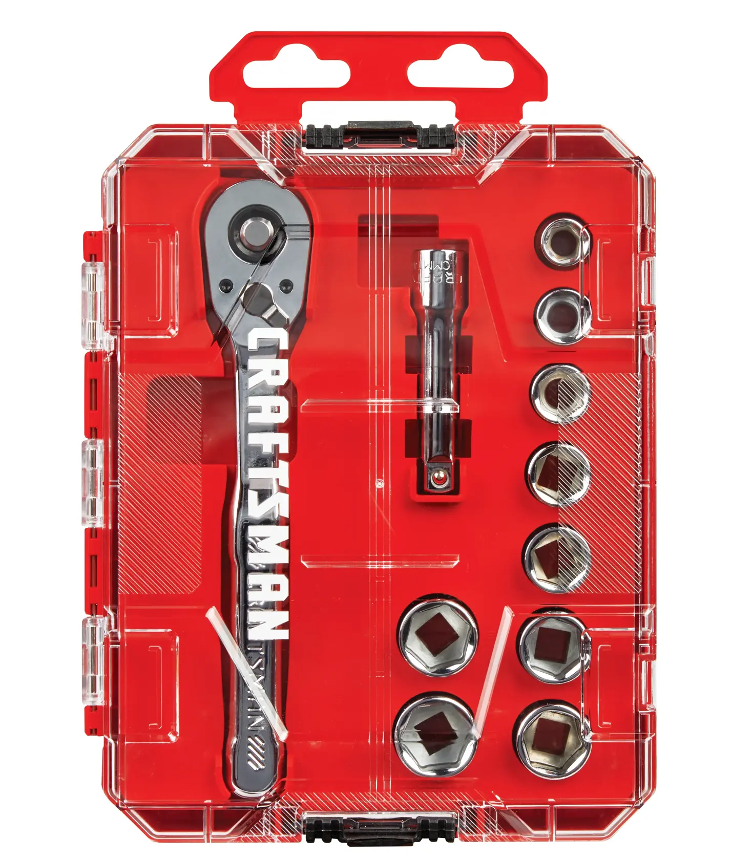 CRAFTSMAN 11 piece Low Profile 3/8" Drive SAE Mechanics Set in case