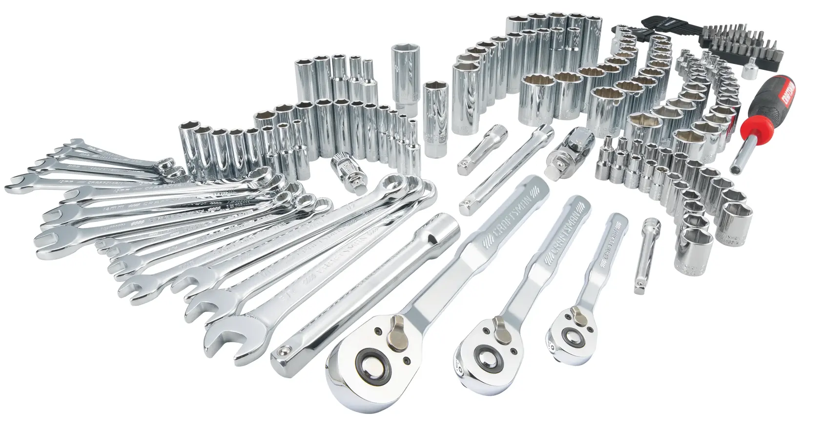 CRAFTSMAN 189PC MECH TOOL SET - full contents of set