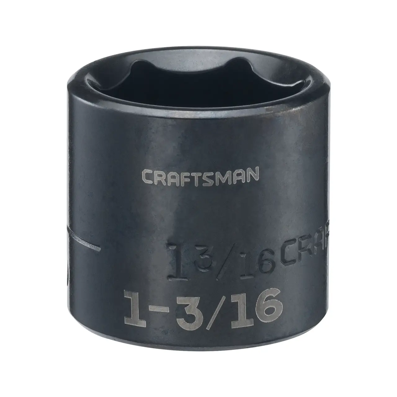 1/2-in Drive 1-3/16-in 6-Point Standard (SAE) Shallow Impact Socket